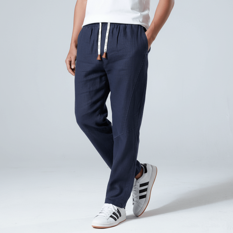 Joael - Pantalón Con Cordón Ajustable en La Cintura