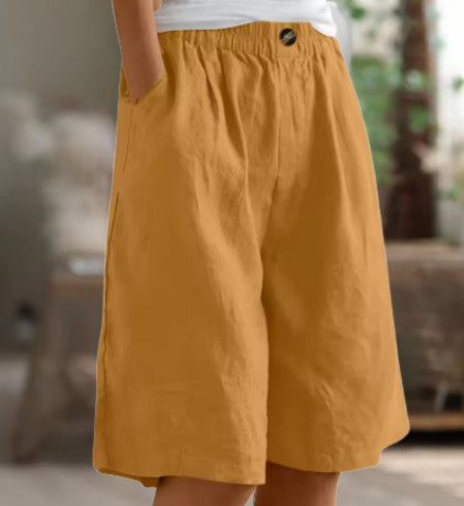 Carmella - Pantalones Cortos Anchos De Ocio