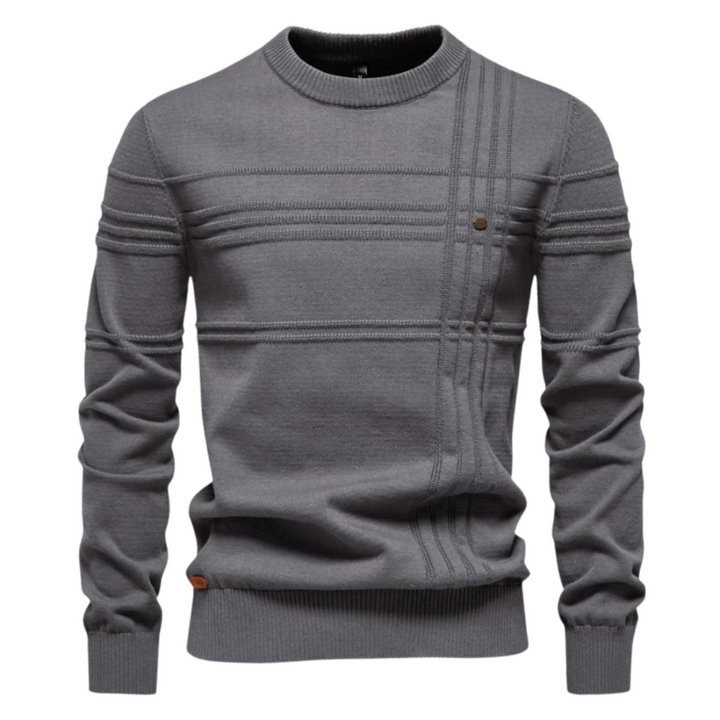 Maziarz - Elegante Jersey Con Diseño a Cuadros