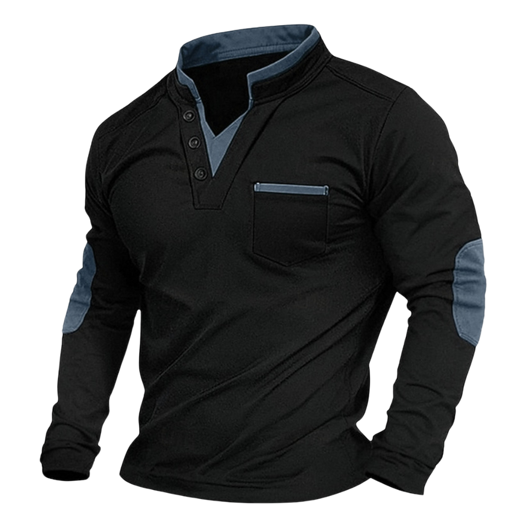 Jerry - Elegante Jersey Con Cuello En V