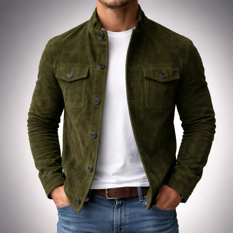 Heriberto - Cómoda Chaqueta De Ante