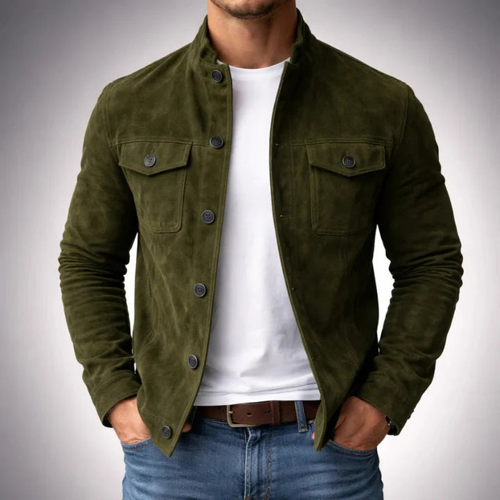 Heriberto - Cómoda Chaqueta De Ante