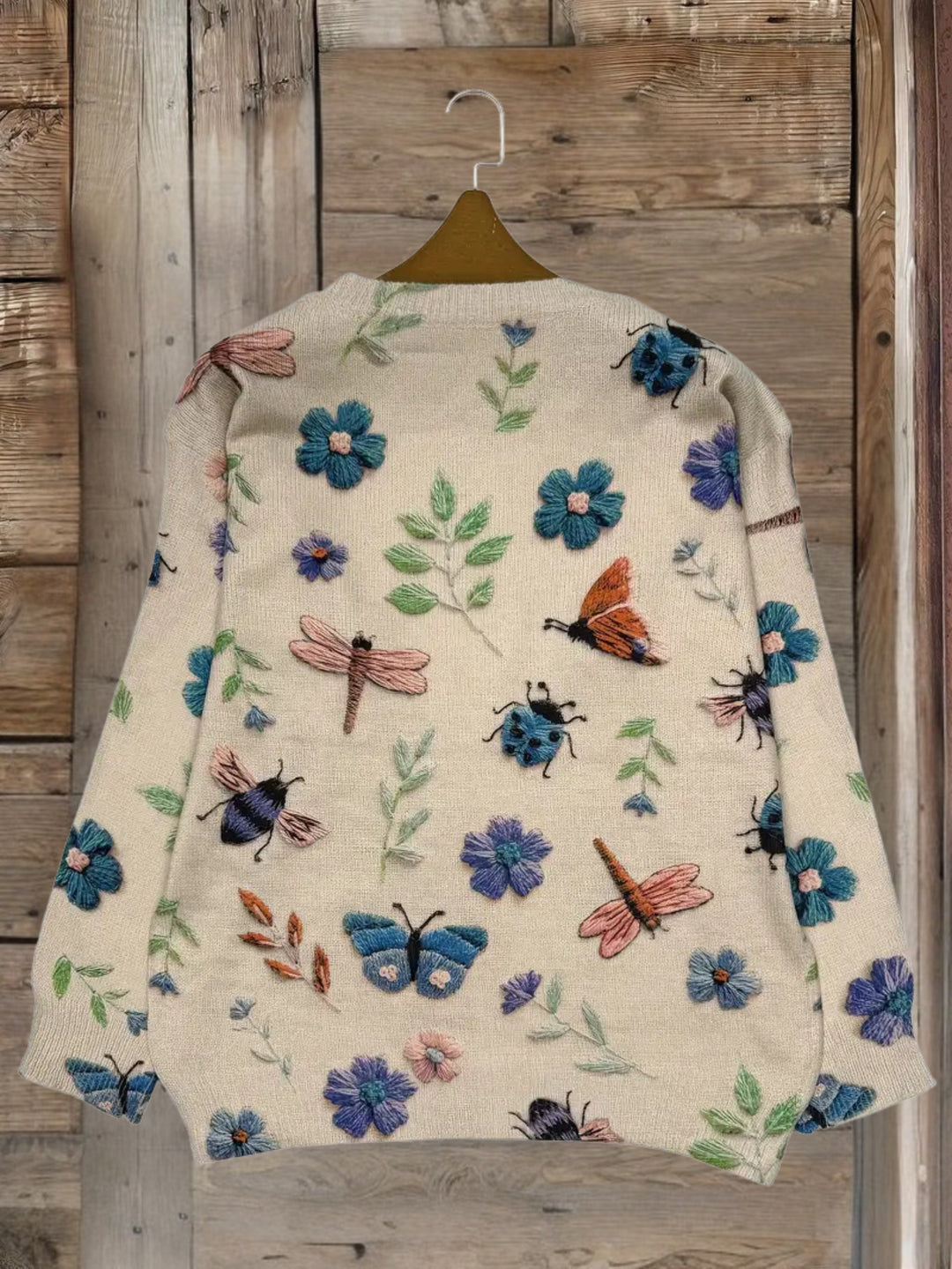 Dorenda - Jersey De Punto Informal De Manga Larga