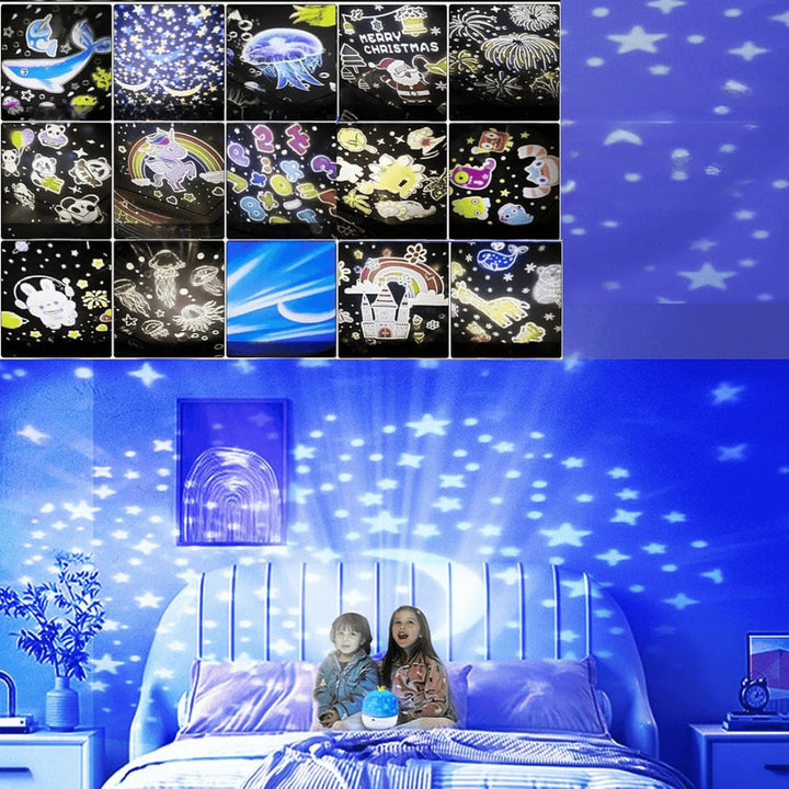 GlowVerse - Luz Proyector Nocturno