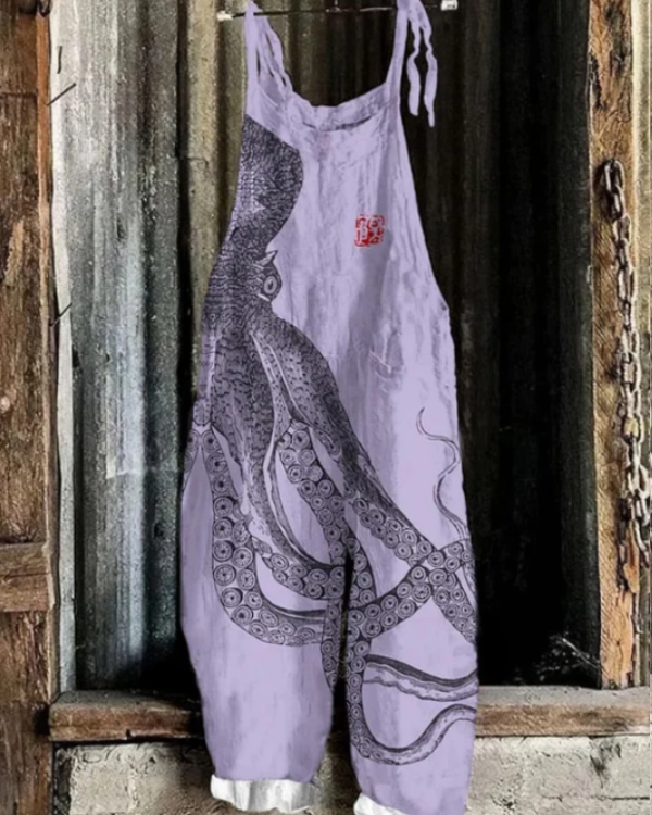 Mapula - Elegante Mono de Pierna Ancha Con Diseño único