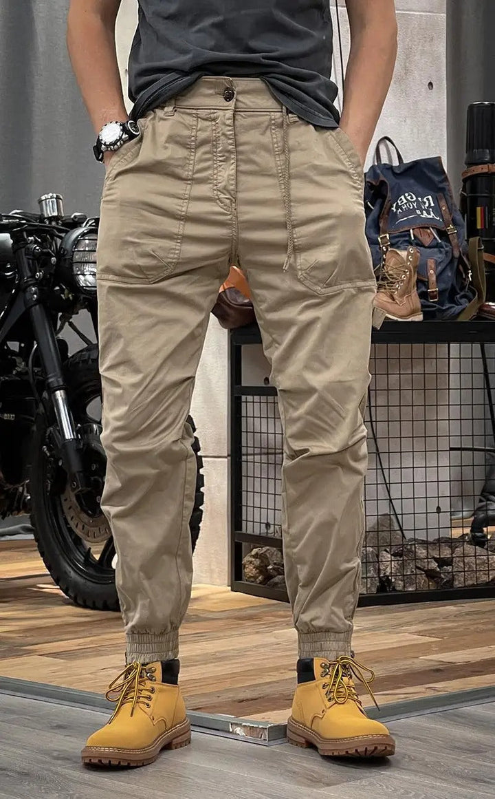 Guntram - Pantalones Cargo Elásticos Con Elastano