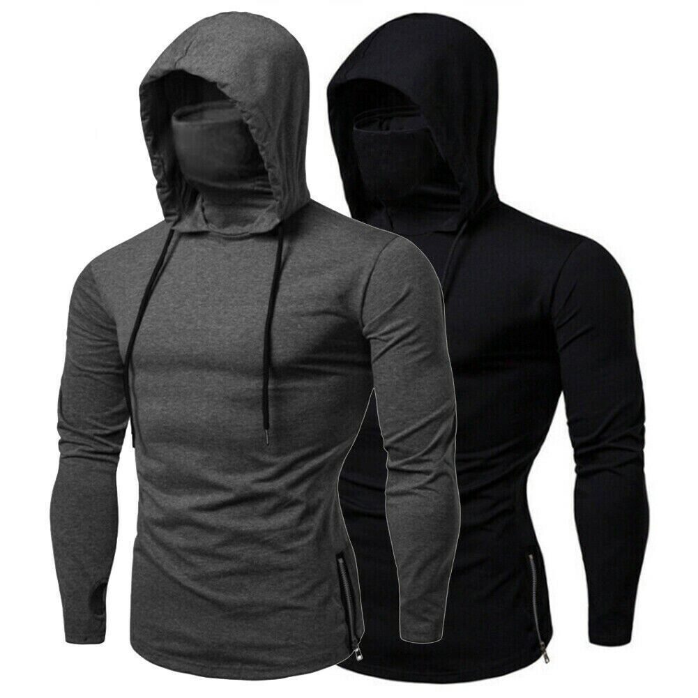 Marston - Sudadera Con Capucha Estilo Ninja Y Mascarilla