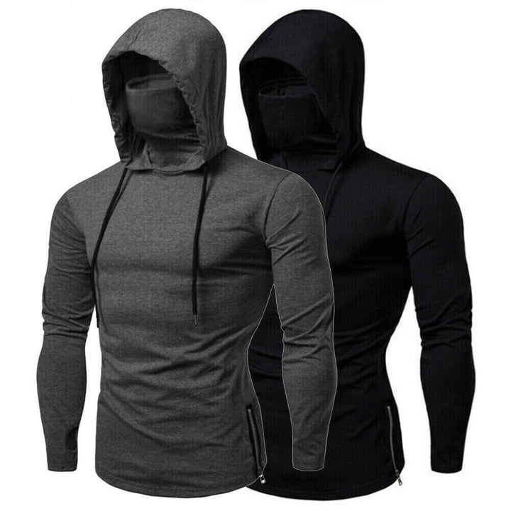 Marston - Sudadera Con Capucha Estilo Ninja Y Mascarilla