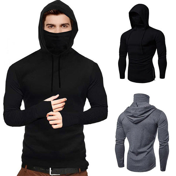 Marston - Sudadera Con Capucha Estilo Ninja Y Mascarilla