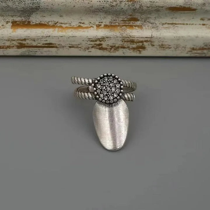 Marinan - Juego de Anillos Ajustables Para uñas Boho -4 Unidades