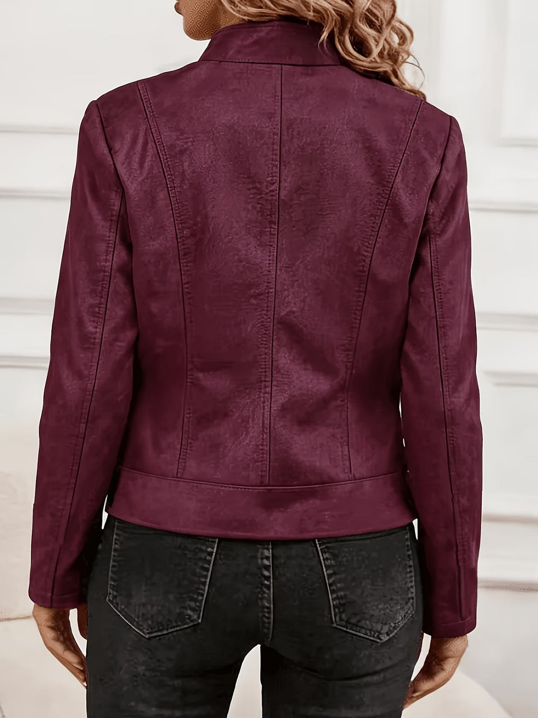 Amina - Chaqueta De Manga Larga Con Cremallera