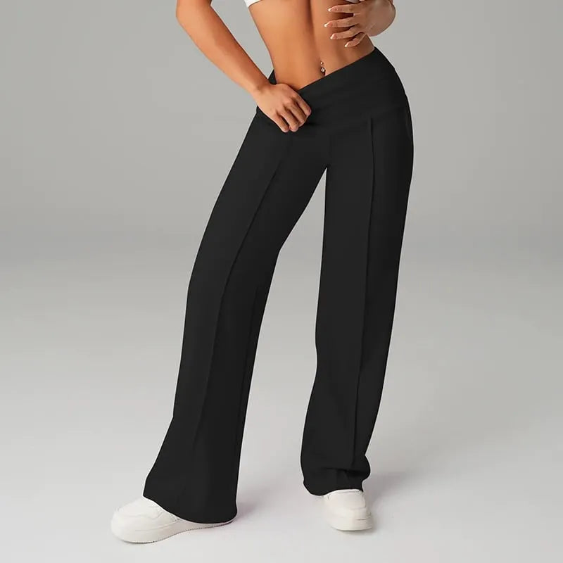 Alimatou - Pantalones Rectos De Corte Holgado