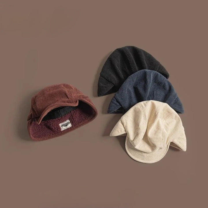 CozyFlaps - Gorro Acanalado con Orejeras