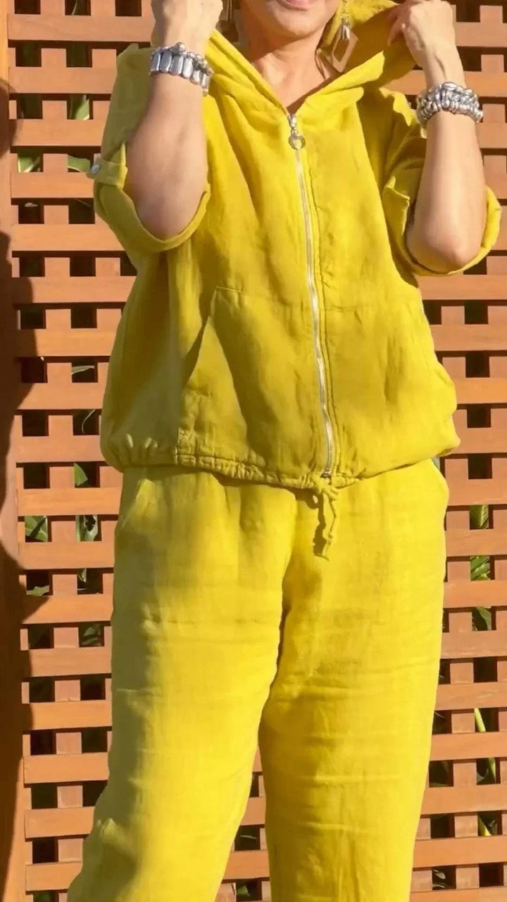 Pietra - Traje De Dos Piezas Con Capucha Y Cremallera