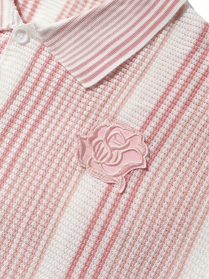 Avram - Camisa Informal A Rayas Con Botones