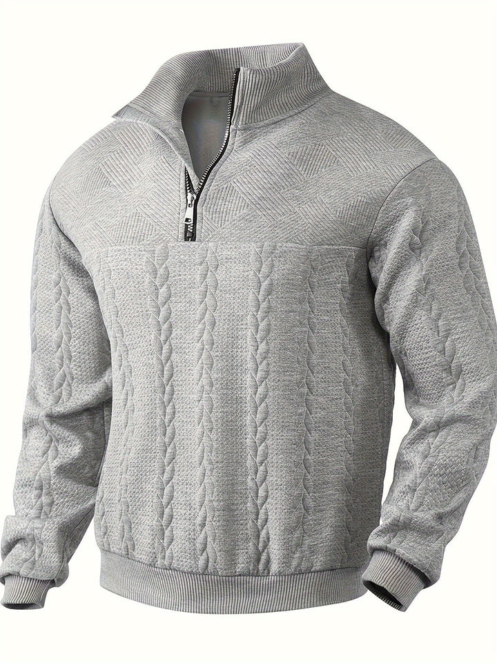 Caleb – Jersey Vintage Con Cremallera