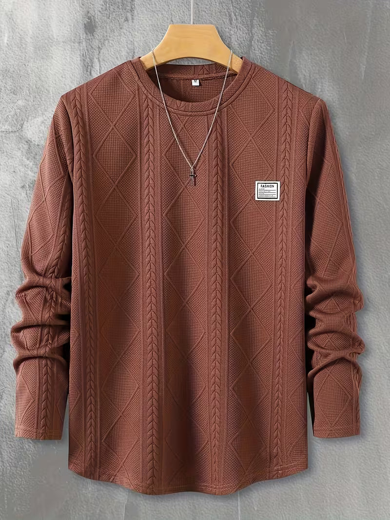 Pauleta - Sudadera Informal de Manga Larga y Cuello Redondo