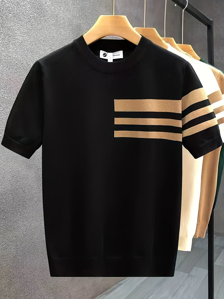 Harper - Cómoda Camiseta Con Cuello Redondo