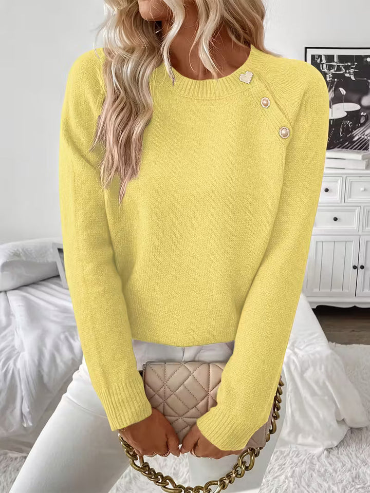 Hilarina - Jersey De Manga Larga De Punto