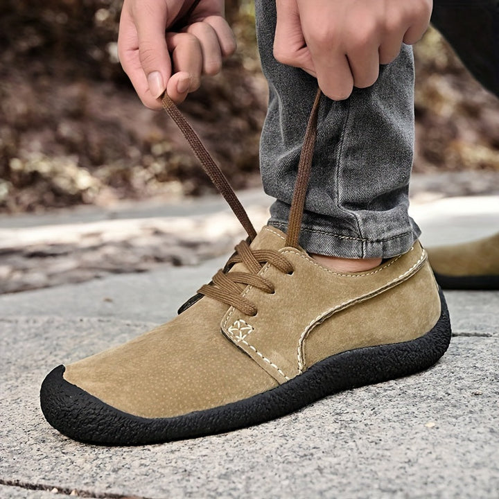 Boyce - Zapatos De Ante Con Cordones Cuero