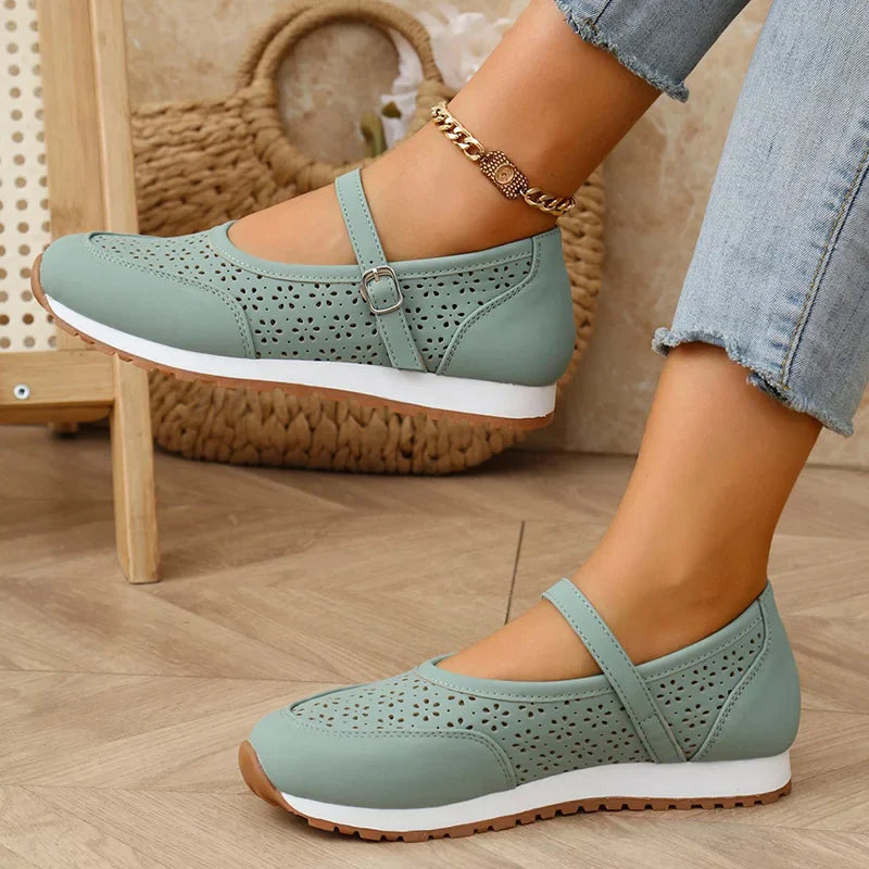 Jewell - Zapatos Ortopédicos Transpirables De Cuero