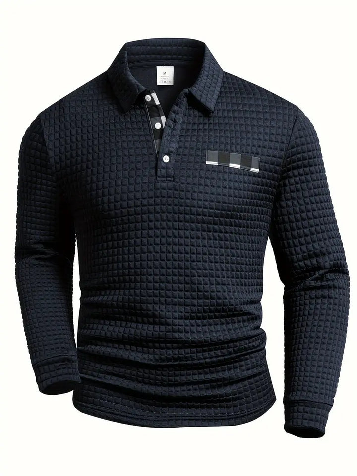 Hughes - Camisa Informal De Punto Grueso Con Botones