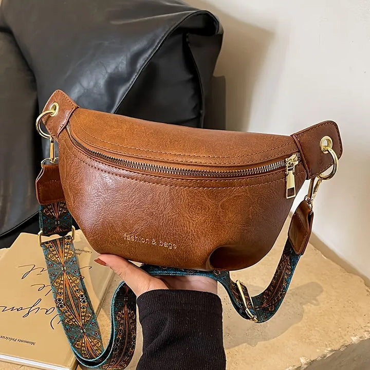Jasleen - Bolso Bandolera Con Correa Ancha