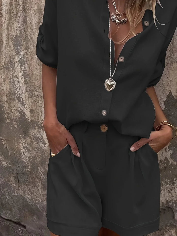 Arampatzi - Elegante Conjunto De Dos Piezas Para Verano