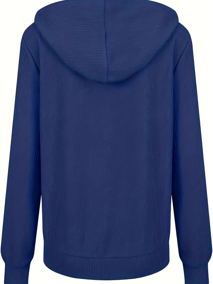 Moira - Sudaderas Con Capucha, Cremallera y Cordón Regulable, Manga Larga