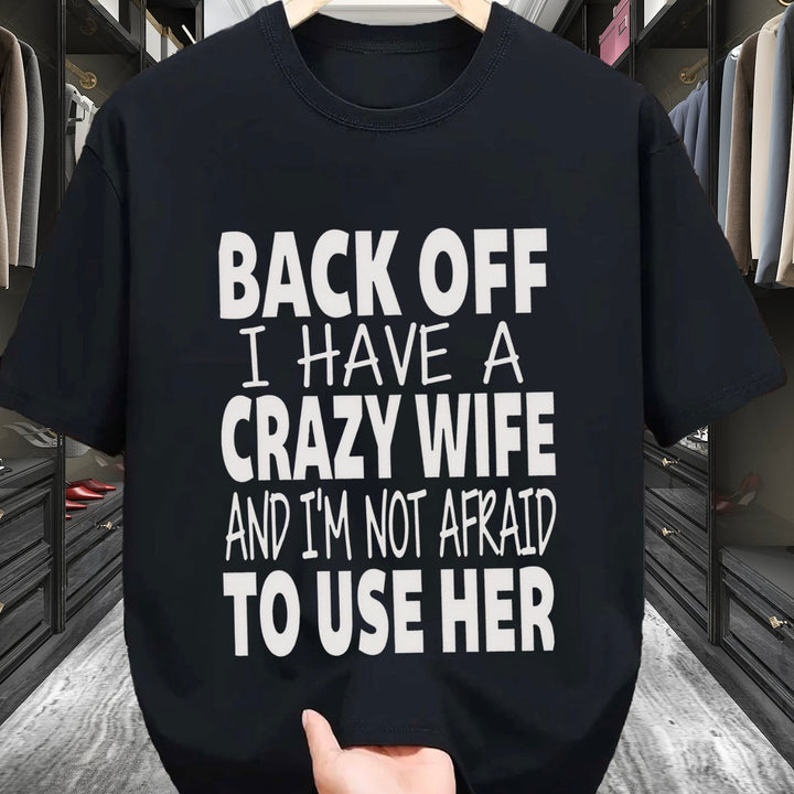 Crazy – Camiseta Cómoda