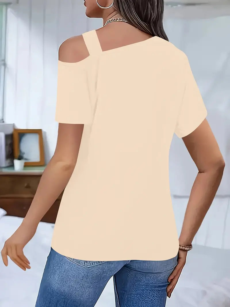 Nektaria - Top Casual De Manga Corta