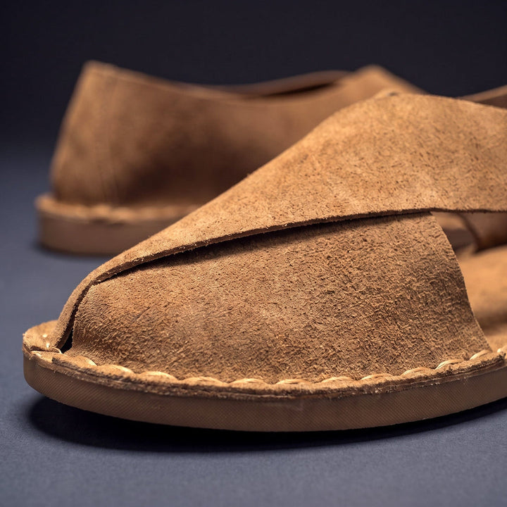 Jasprit - Elegantes Zapatillas Tipo Mule De Ante