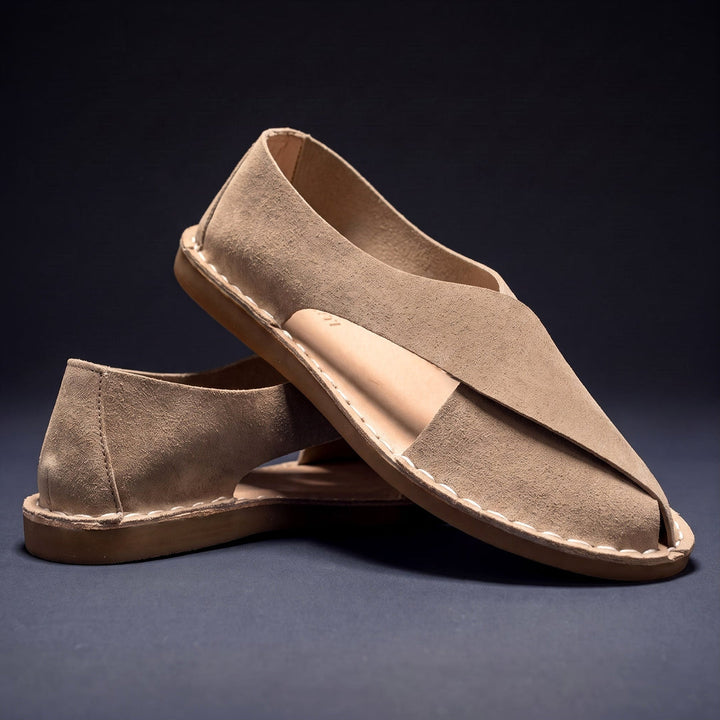 Jasprit - Elegantes Zapatillas Tipo Mule De Ante