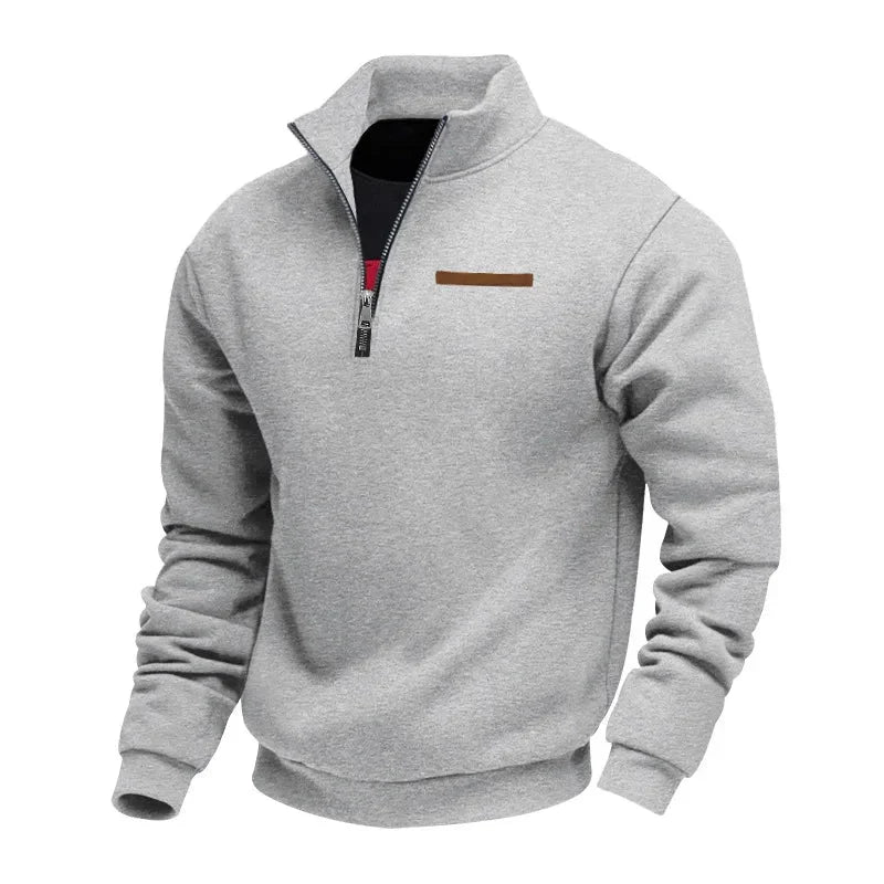 Grimm - Elegante Jersey Con Media Cremallera