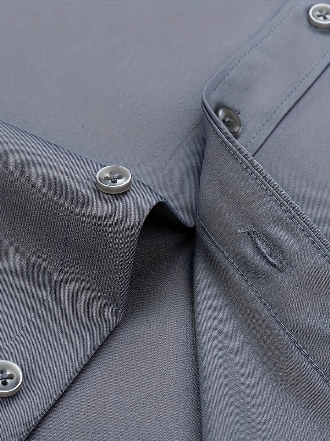 Byron - Elegante Camisa De Manga Larga Con Btones
