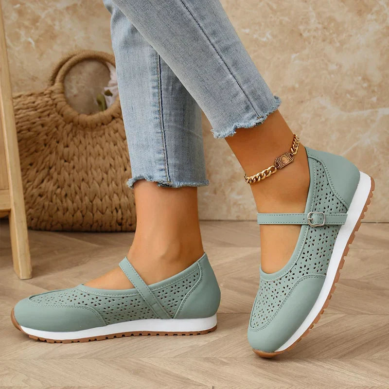 Jewell - Zapatos Ortopédicos Transpirables De Cuero