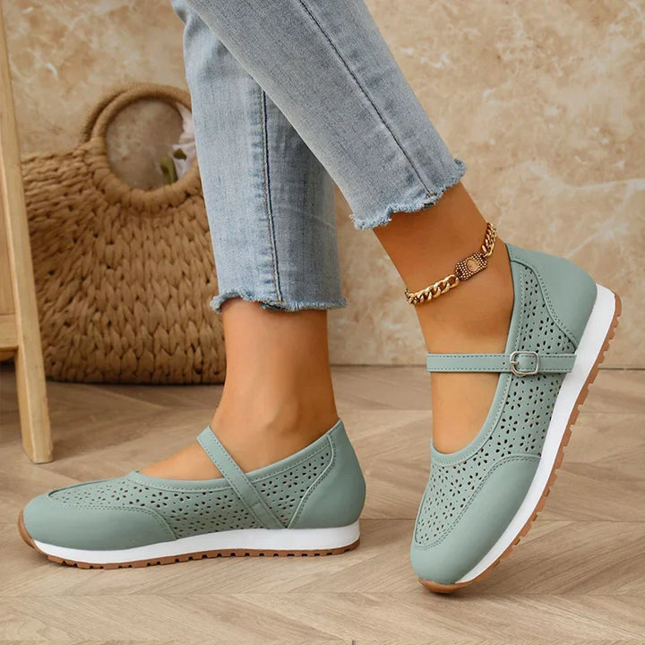Jewell - Zapatos Ortopédicos Transpirables De Cuero