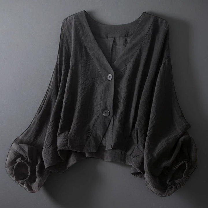 Shuhui - Blusa De Lino Prima