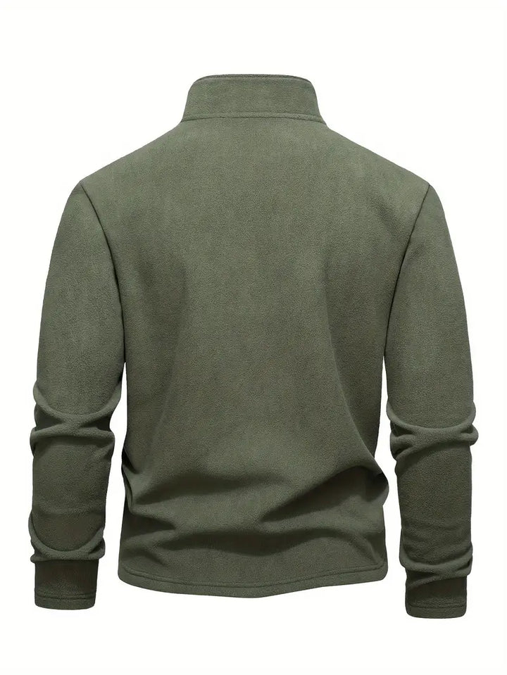 Lamar - Sudadera De Manga Larga Con Media Cremallera