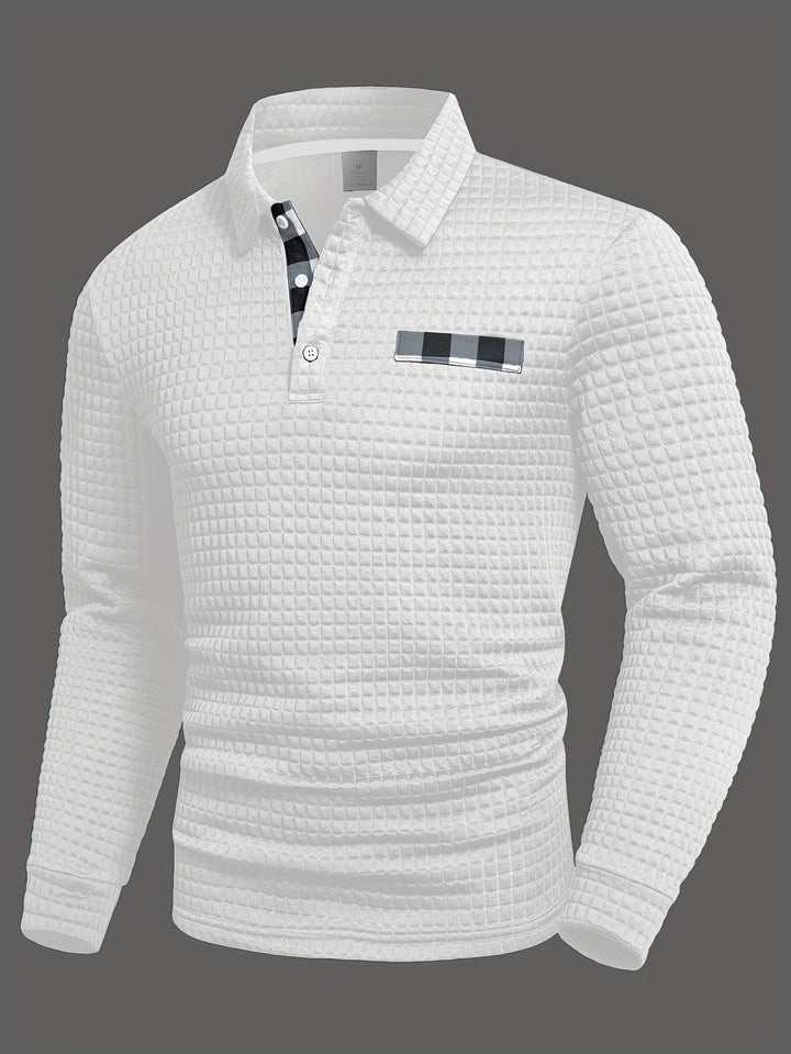 Juergen - Camisa Informal De Manga Larga Con Botones