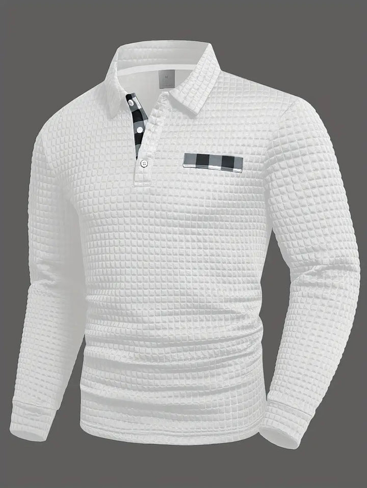 Hughes - Camisa Informal De Punto Grueso Con Botones