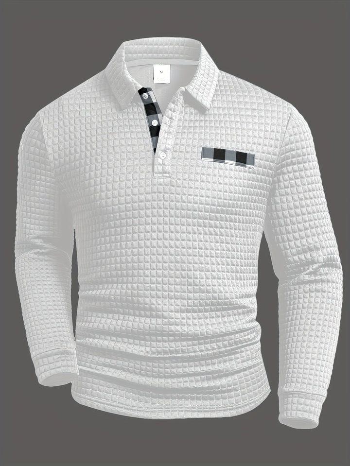 Juergen - Camisa Informal De Manga Larga Con Botones