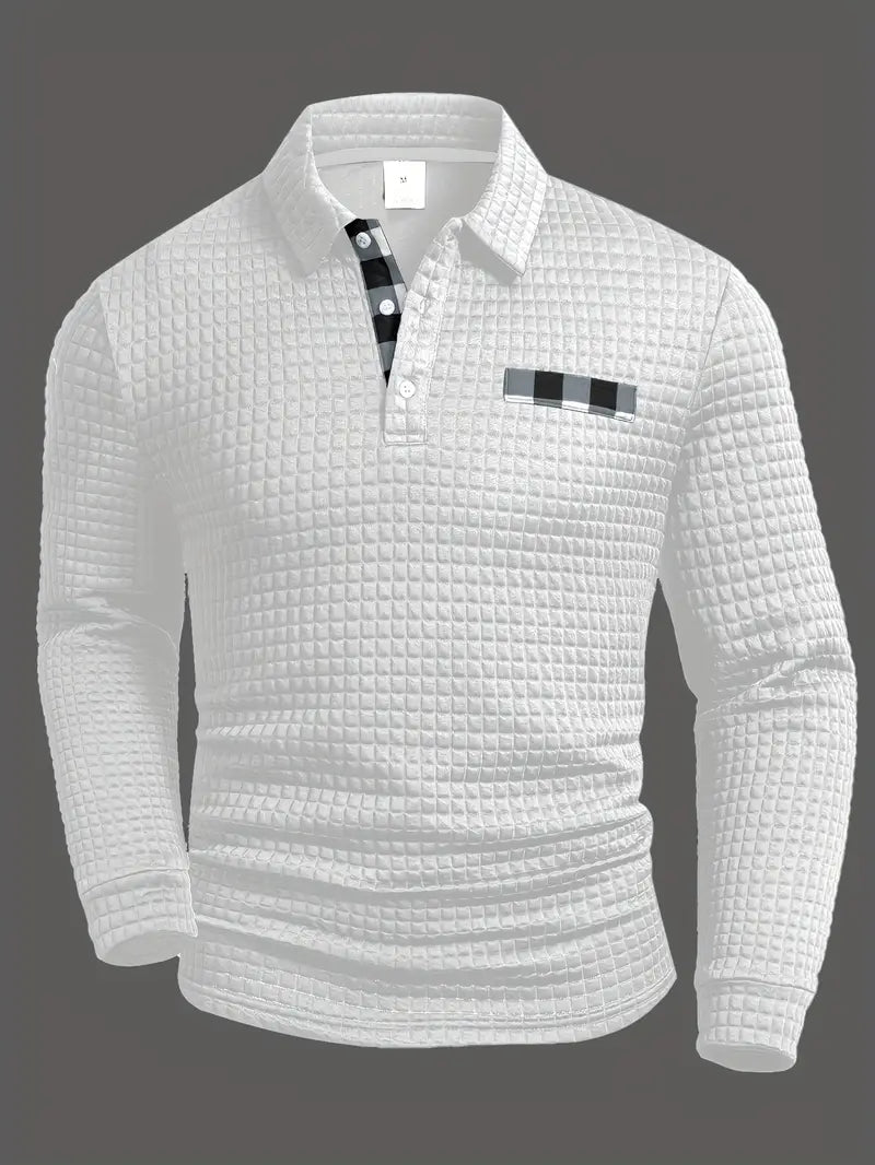 Hughes - Camisa Informal De Punto Grueso Con Botones