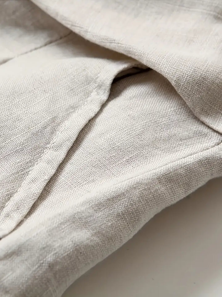 Anina - Pantalón Ancho De Lino