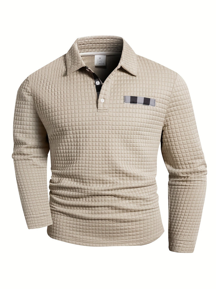 Juergen - Camisa Informal De Manga Larga Con Botones