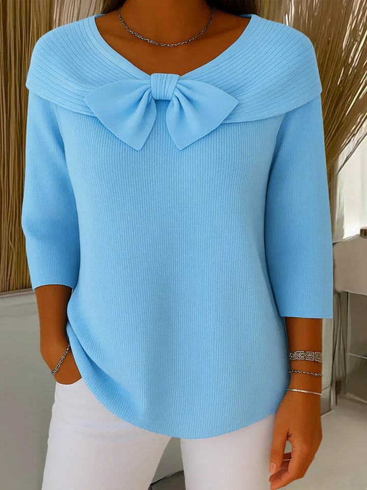 Mylie - Jersey De Punto Con Cuello Redondo