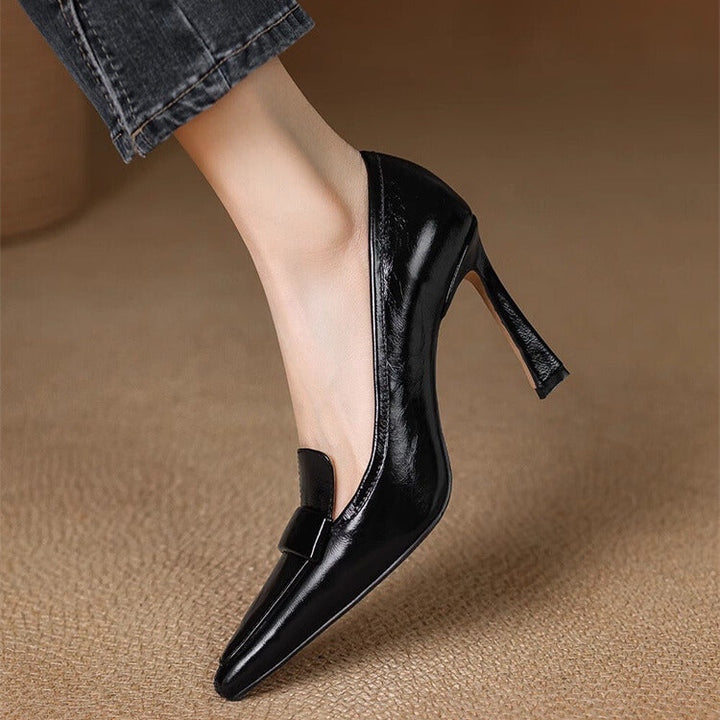 Nishadi - Zapatos De Tacón Alto Cómodos De Cuero