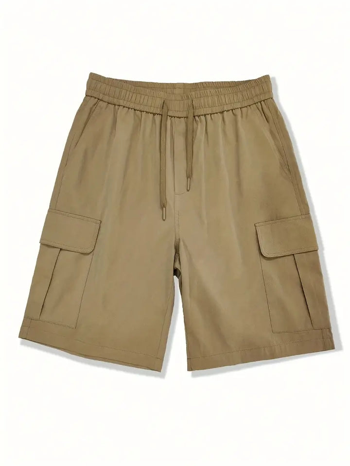 Detlev - Pantalones Cortos Elegantes Y Holgados