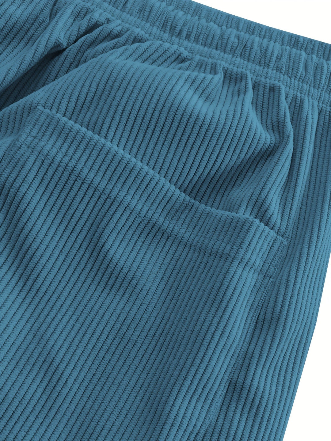 Asher - Pantalones Rectos Con Cintura Ajustable Con Cordón