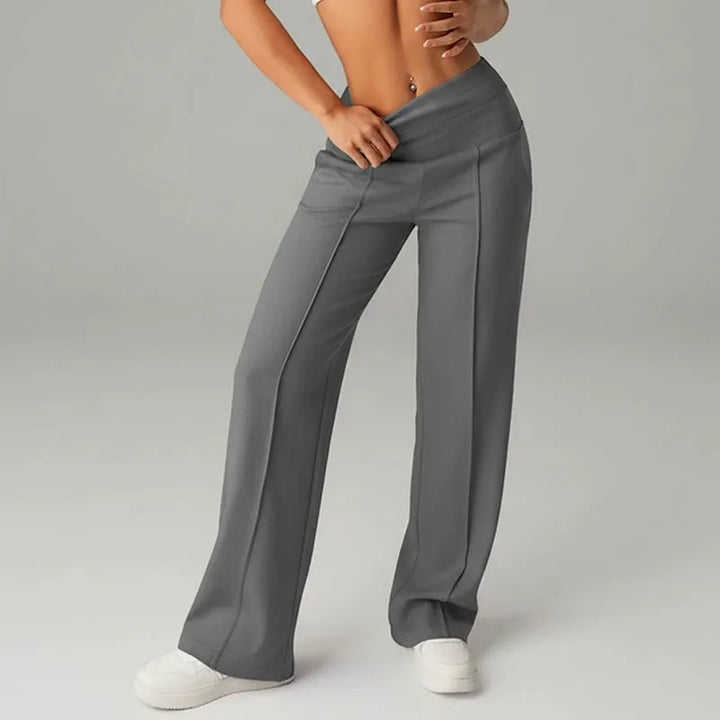 Alimatou - Pantalones Rectos De Corte Holgado